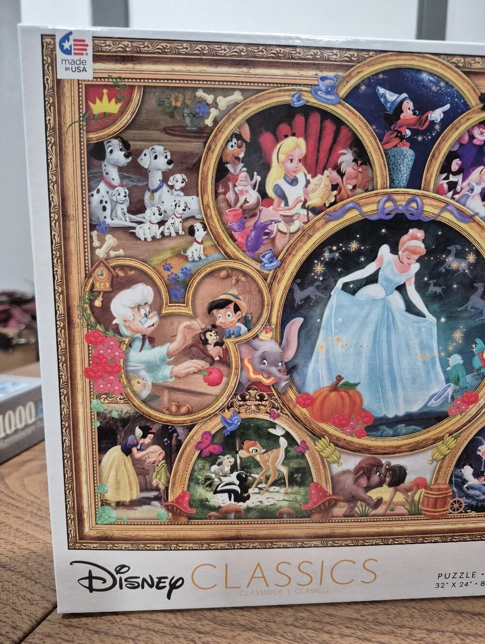 NIB Disney Classics 1500 Piece Puzzle